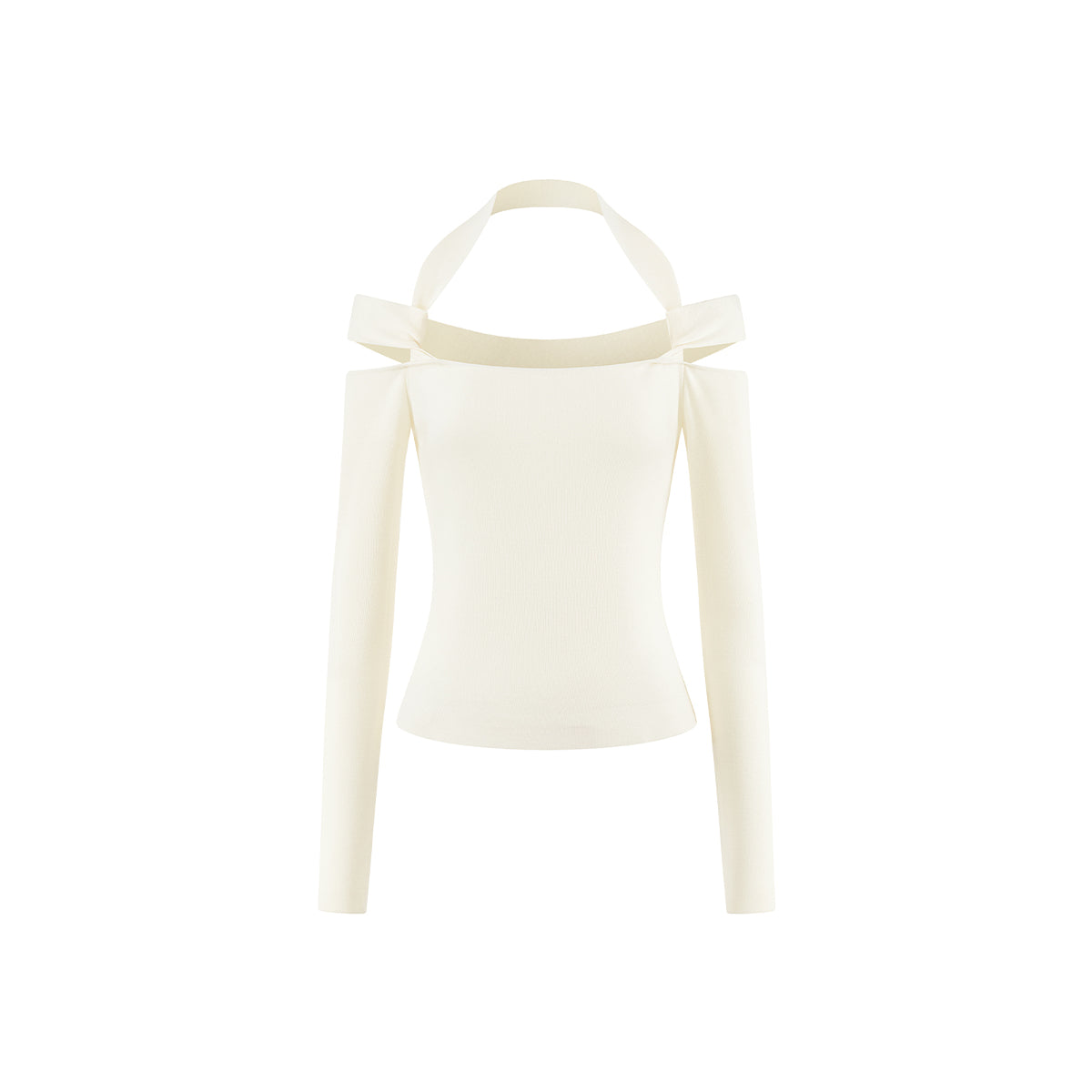 Rumia Raglan Knit Sweater Ivory