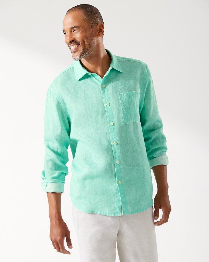 Bali Border Silk Camp Shirt