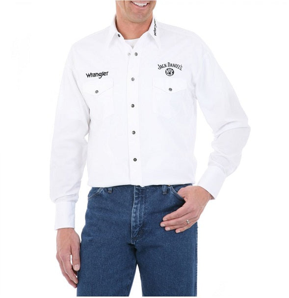 Wrangler Jack Daniel's Long Sleeve Logo Shirt – Zar Clothing