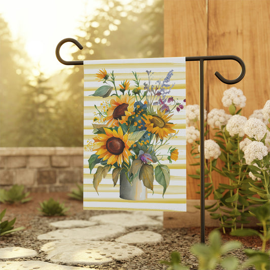 Here Comes The Sun Summer Garden Flag – Nine Thirty Nine Design