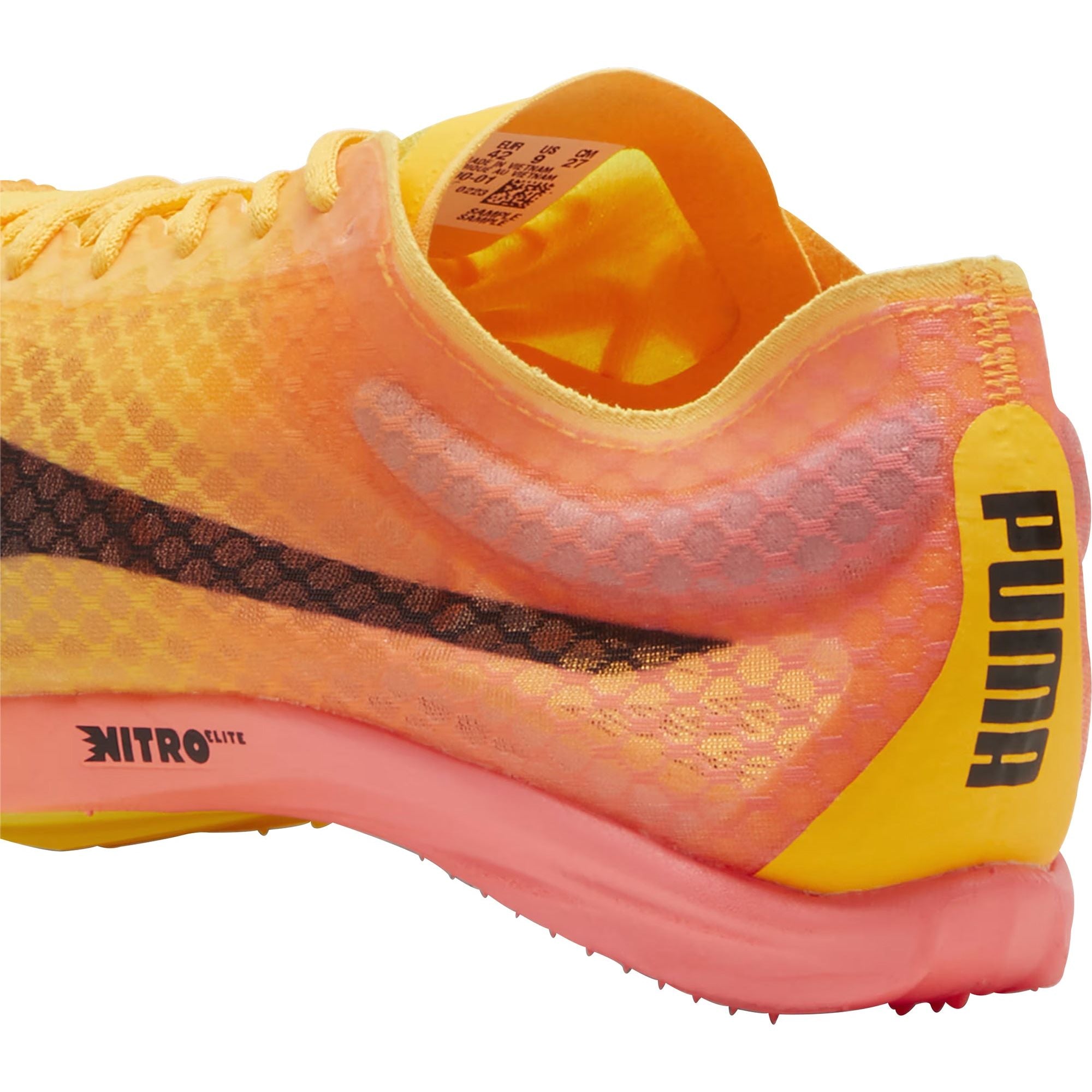 Puma evoSpeed Distance Nitro Elite + 4 Running Spikes Orange