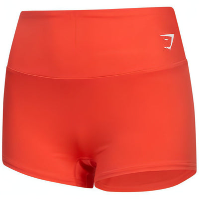 Gymshark pink and orange ombré seamless shorts in - Depop