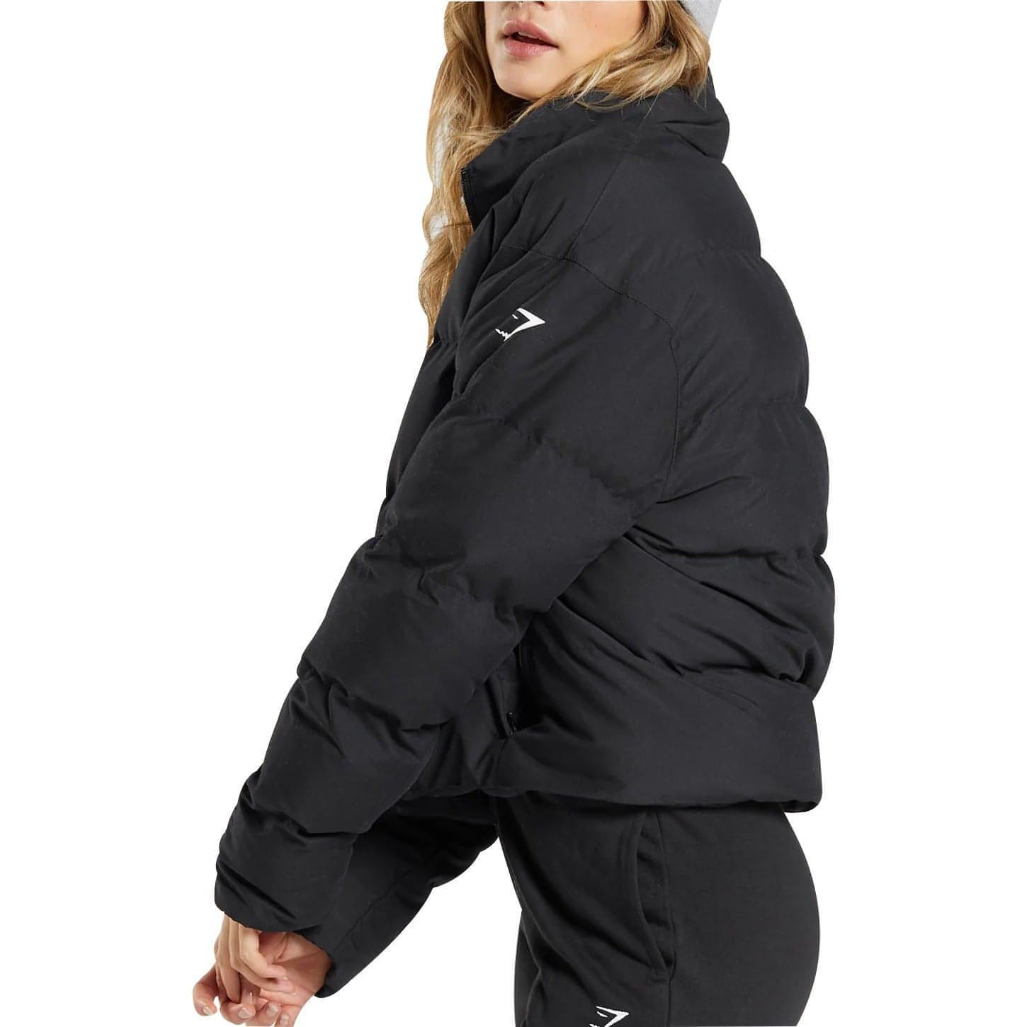 PUFFER COAT - BLACK