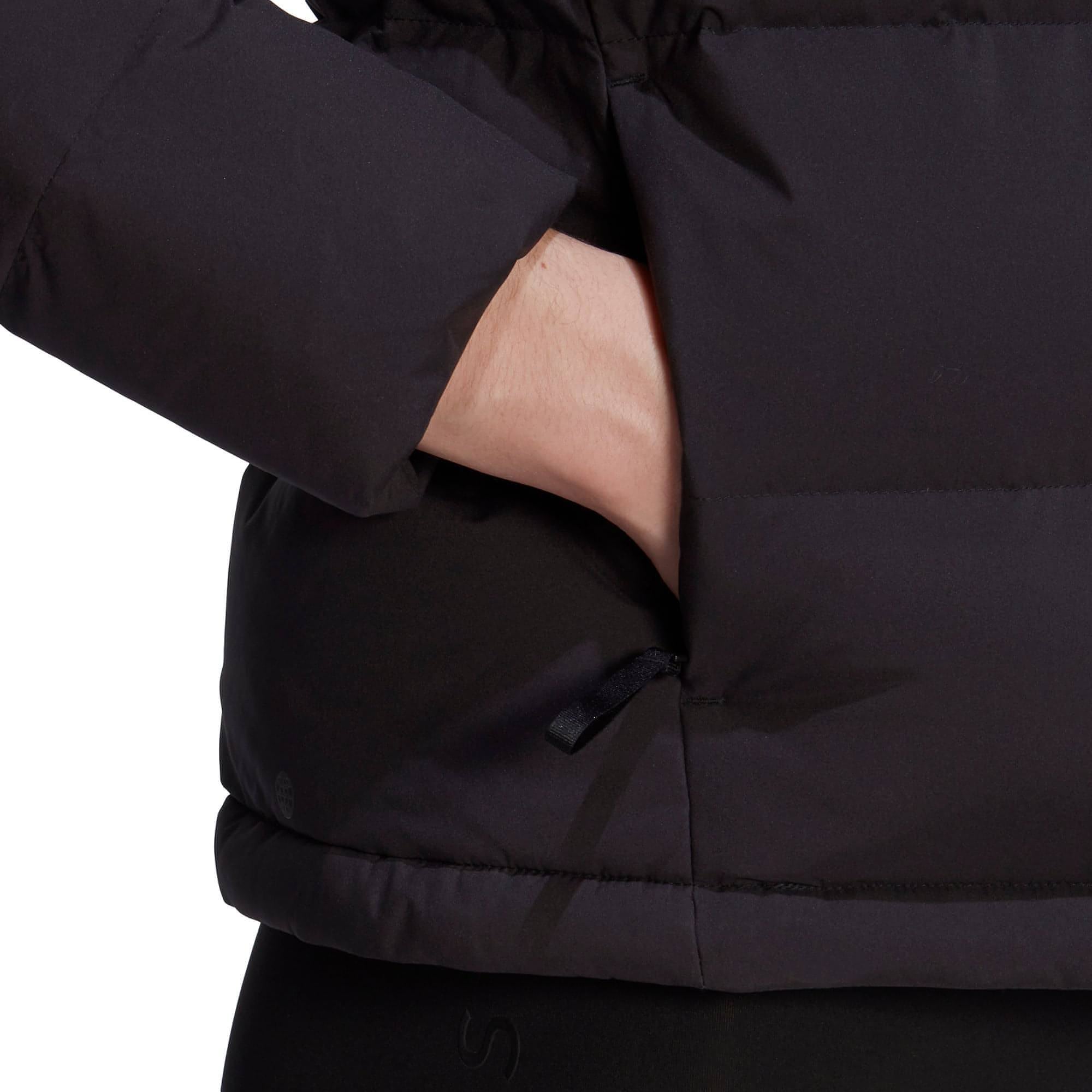 adidas Helionic Relaxed Fit Womens Down Jacket - Black