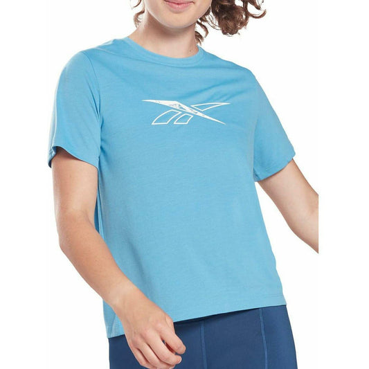 Reebok United By Fitness MyoKnit Short-Sleeved T-Shirt Blue