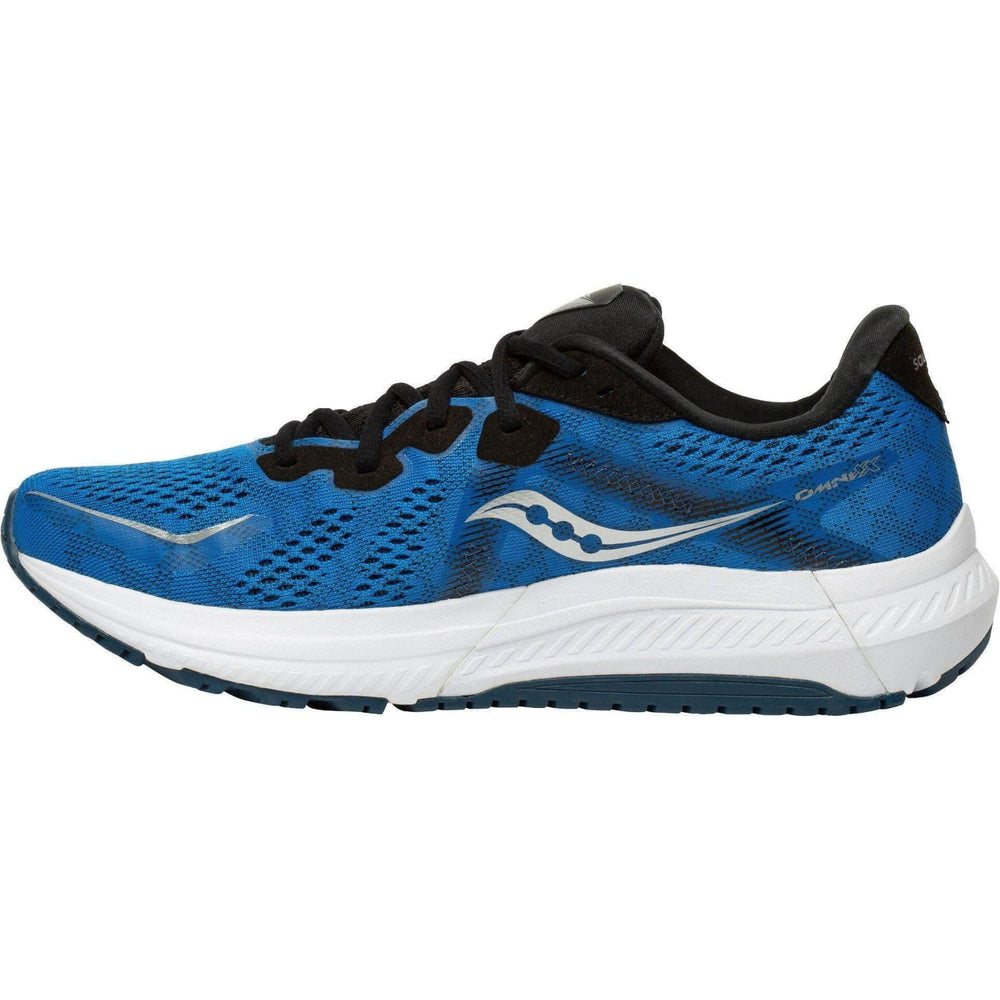saucony running shoes blue