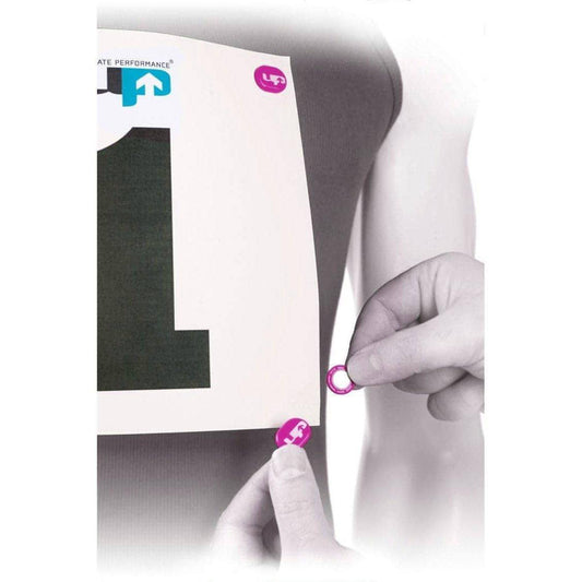 wholesale running race number magnet magnetic