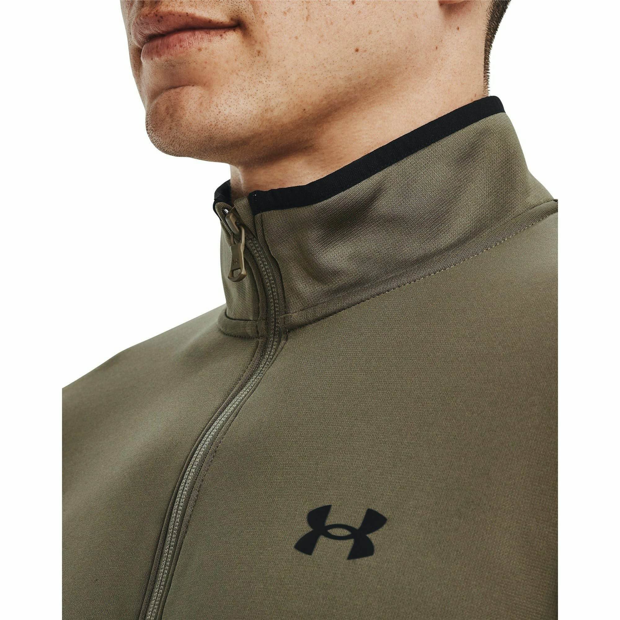 under armour quarter zip green