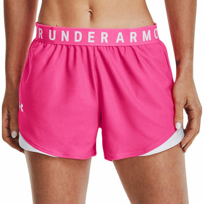 Under Armour Play Up 2 In 1 Womens Running Shorts - Pink – Start Fitness