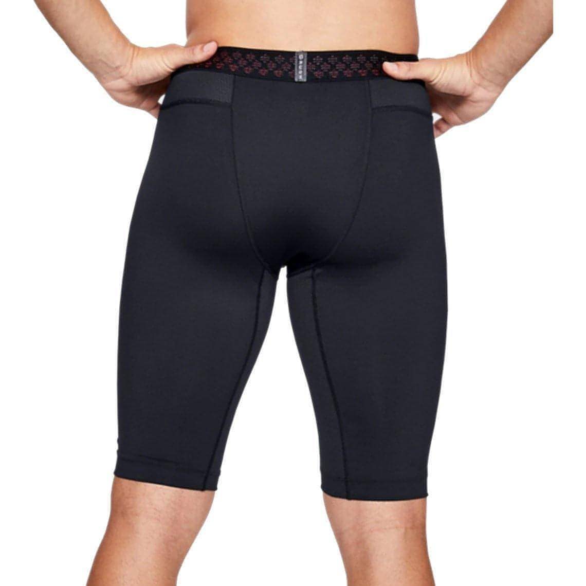 Cropped Under Armor leggings with mesh