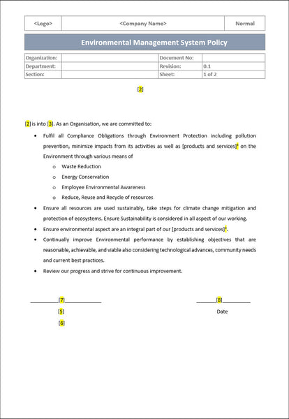 environmental policy