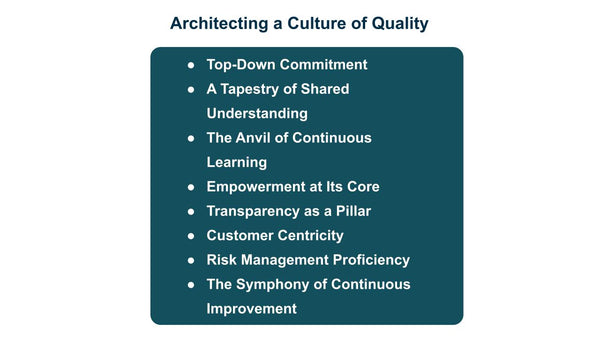 Architecting a Culture of Quality