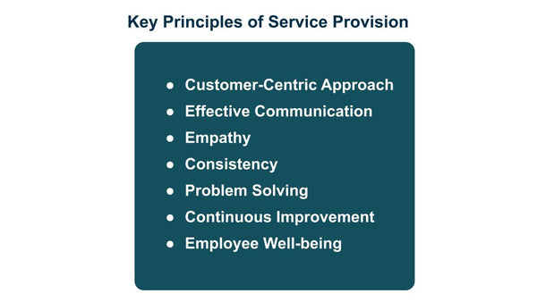 Key Principles of Service Provision