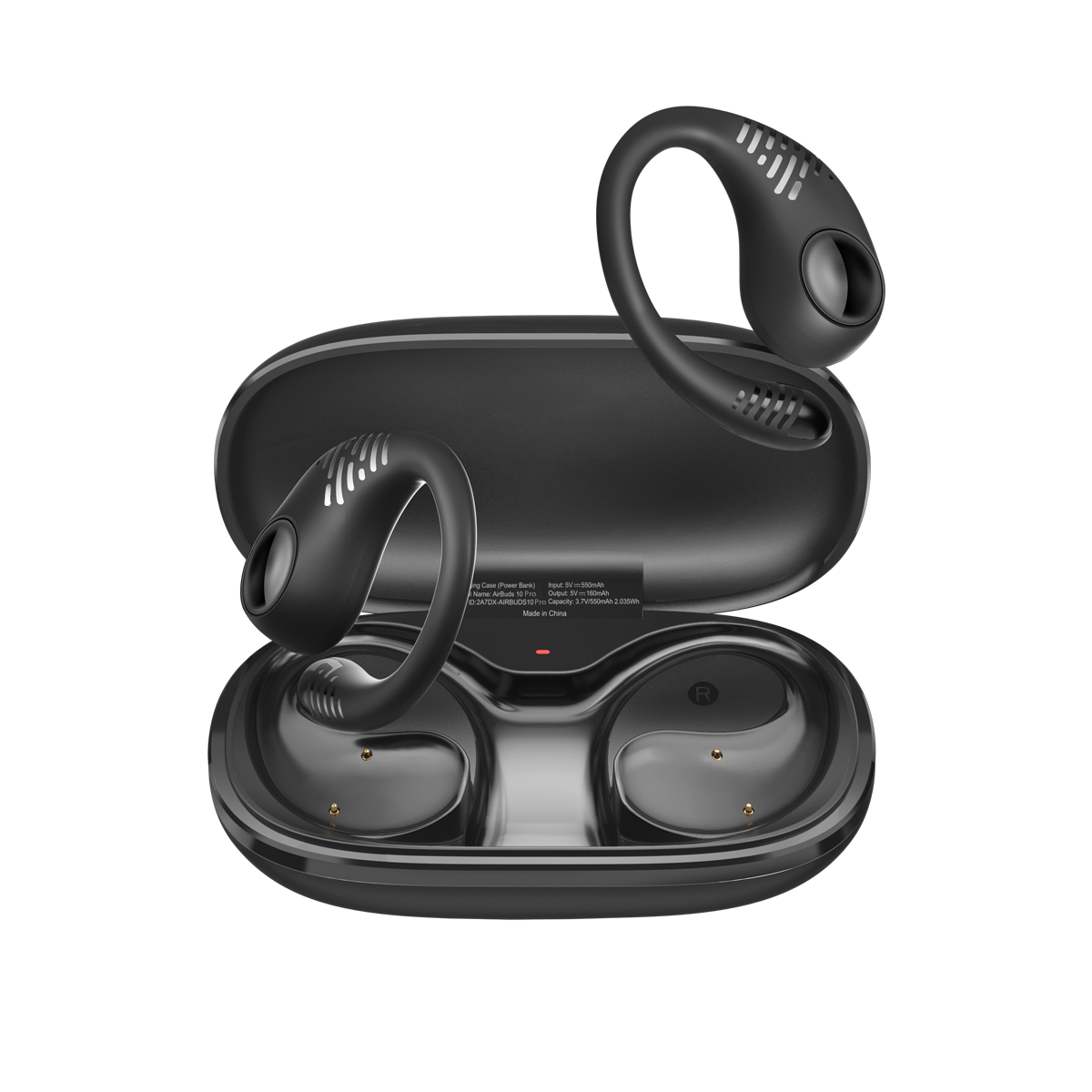 

Blackview AirBuds 10 Pro IP68 & IP69 Waterproof Open-ear Outdoor & Sport TWS Earbuds Black