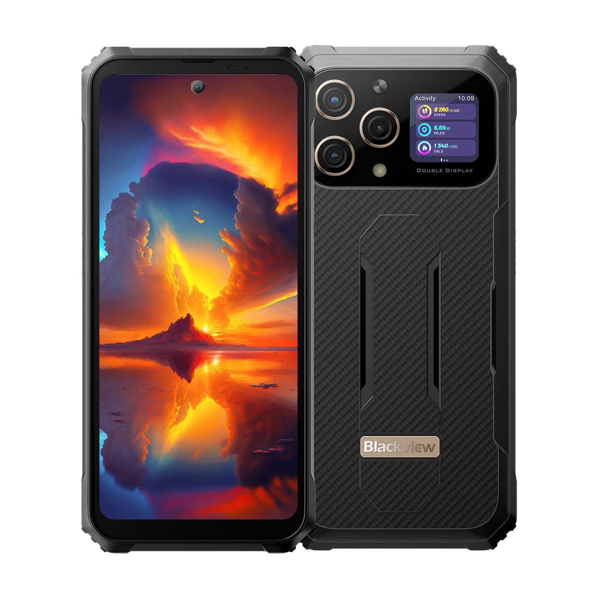 

Blackview BL8000 6.78+1.32 Inch Dual-screen 12GB+512GB MediaTek Dimensity 7050 Octa-core 8800mAh Ruggedized 5G Phone 12GB+512GB / Gold