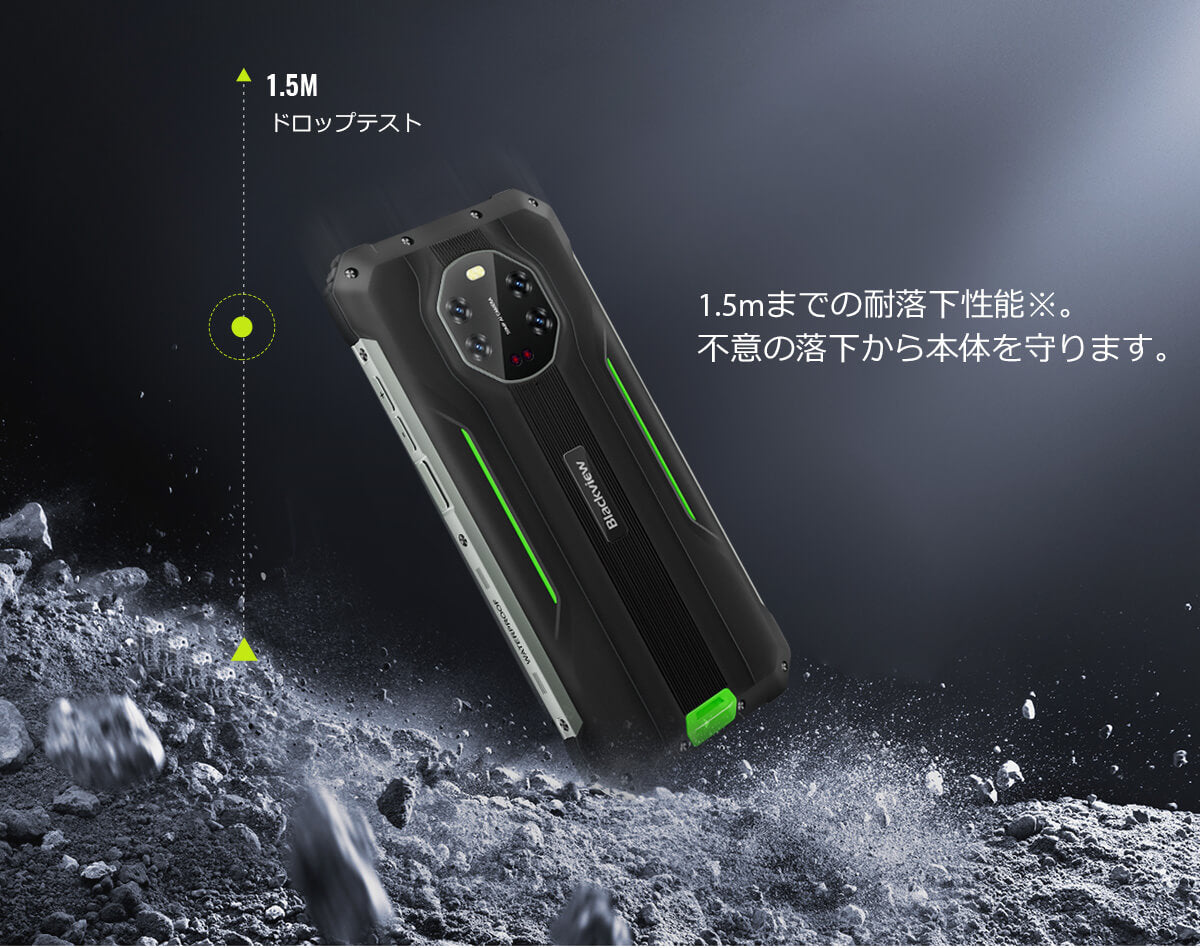 Blackview BV8800ナイトビジョンカメラ33W 8 + 128GB電話 – Blackview