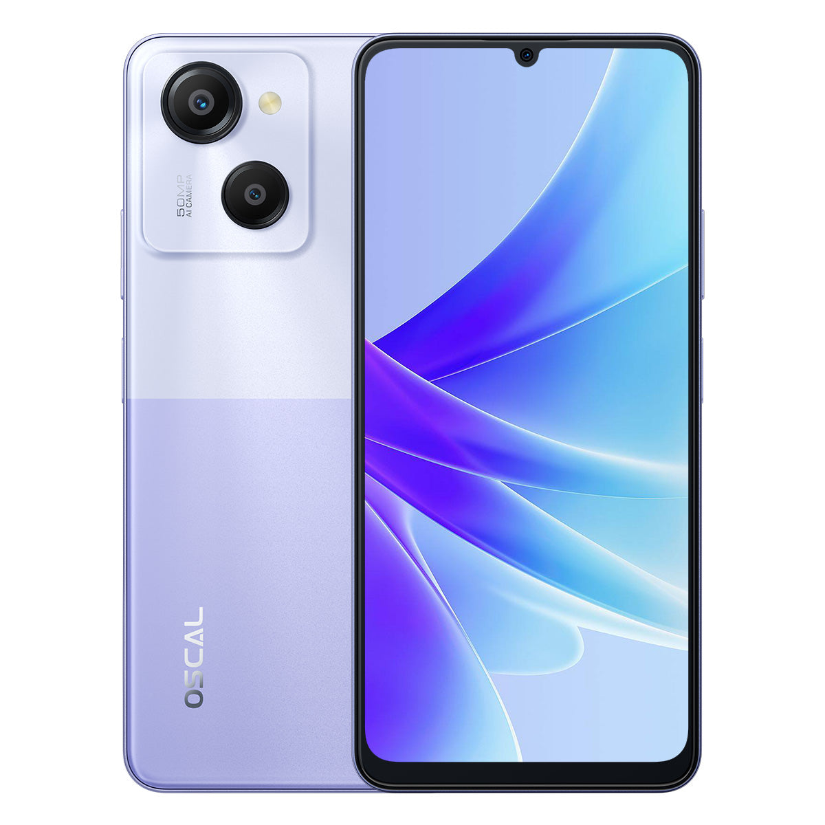 

Oscal MODERN 8 6.75-inch Unisoc T616 Octa-core 8GB+128/256GB 50MP Camera 4G Smartphone 8GB+128GB / Purple