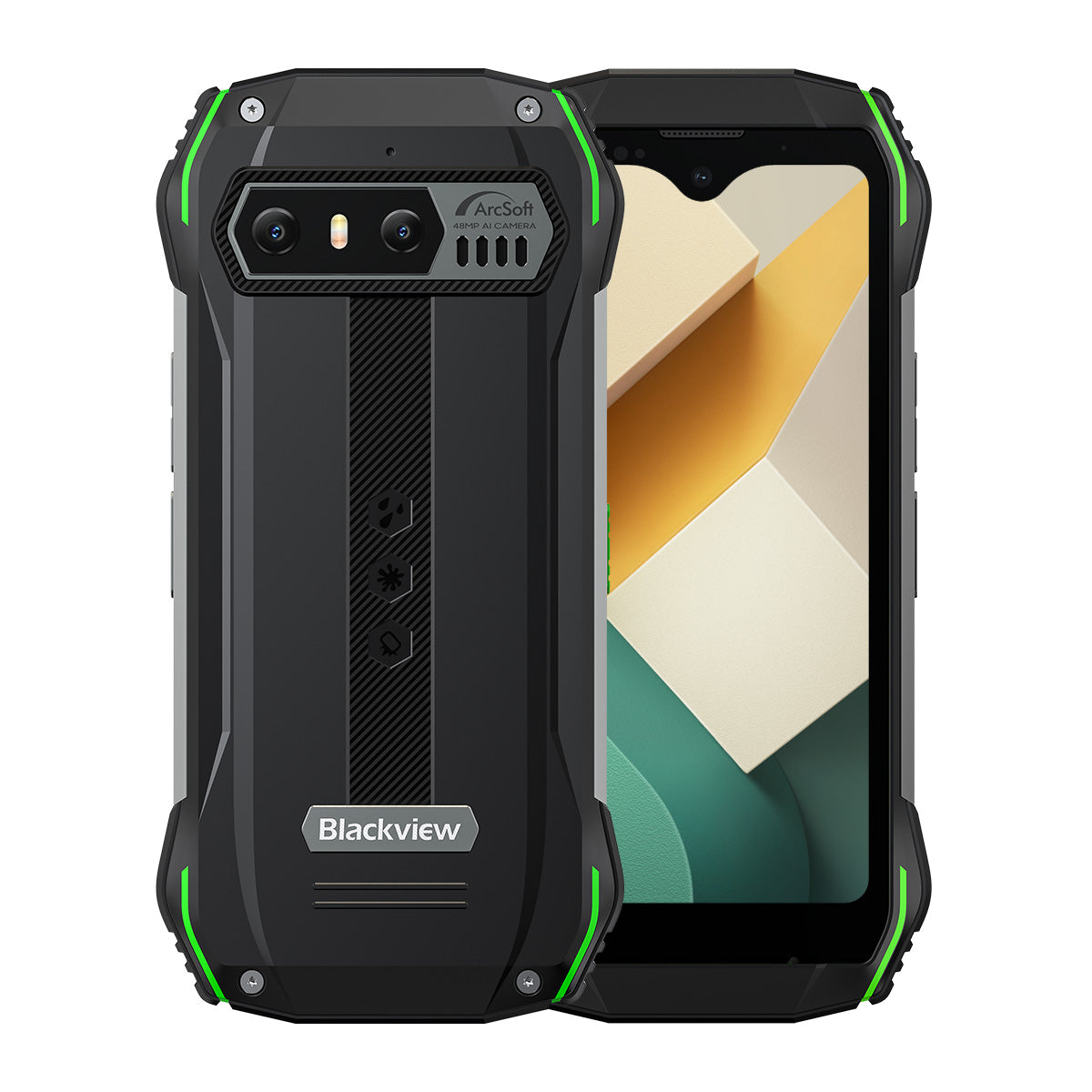 

Blackview N6000 4.3-Inch MediaTek Helio G99 8GB+256GB 48MP Camera 4G Small Ruggedized Phone 8GB+256GB / Green