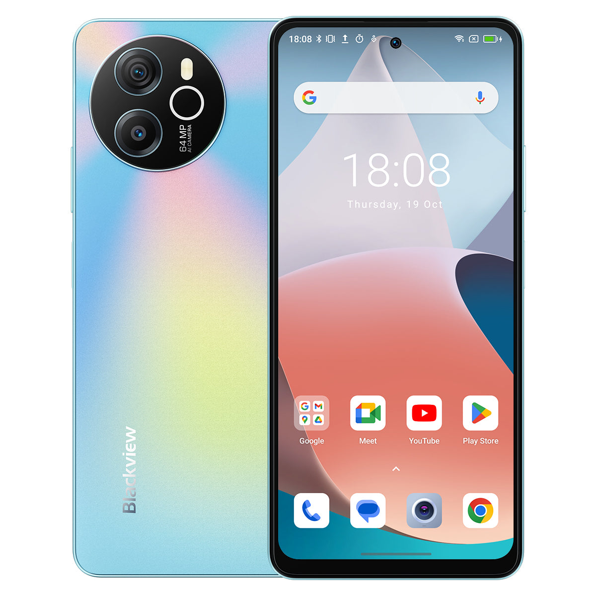 

Blackview Shark 8 6.78" 2.4K 120Hz Display MediaTek Helio G99 8GB+128GB/256GB 64MP Camera 4G Smartphone 8GB+256GB / Blue