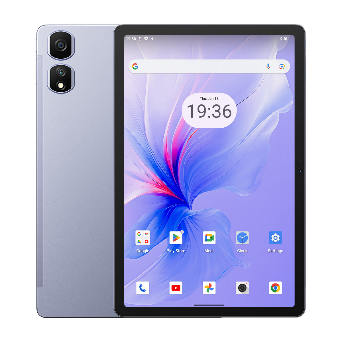 

Blackview Tab 16 Pro 11-inch Unisoc T616 Octa-core 7700mAh Netflix HD Support Android Dual 4G Tablet PC 8GB+256GB / Purple
