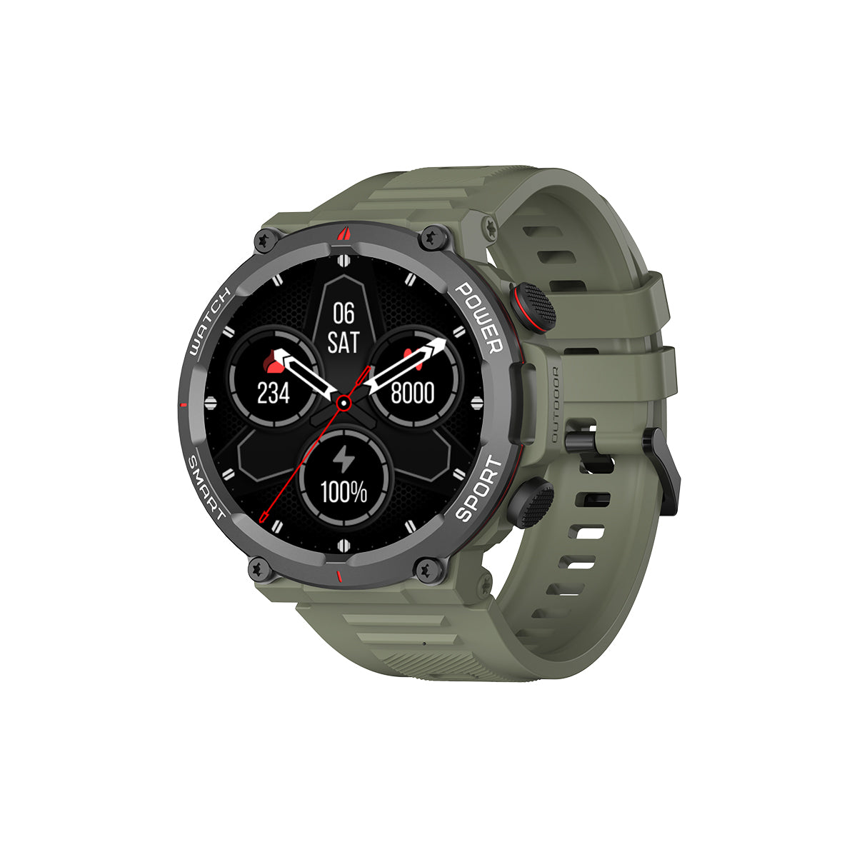 

Blackview W50 10-meter Waterproof Stylish Sports & Fitness Smart Watch Green