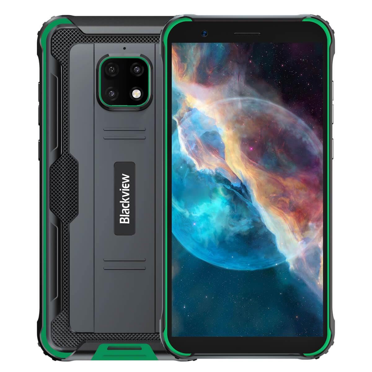 

Blackview BV4900 Pro 5.7" 4+64 MediaTek Helio P22 MT6762 Octa Core 4G Ruggedized IP68 Waterproof Smartphone 4GB+64GB / Green