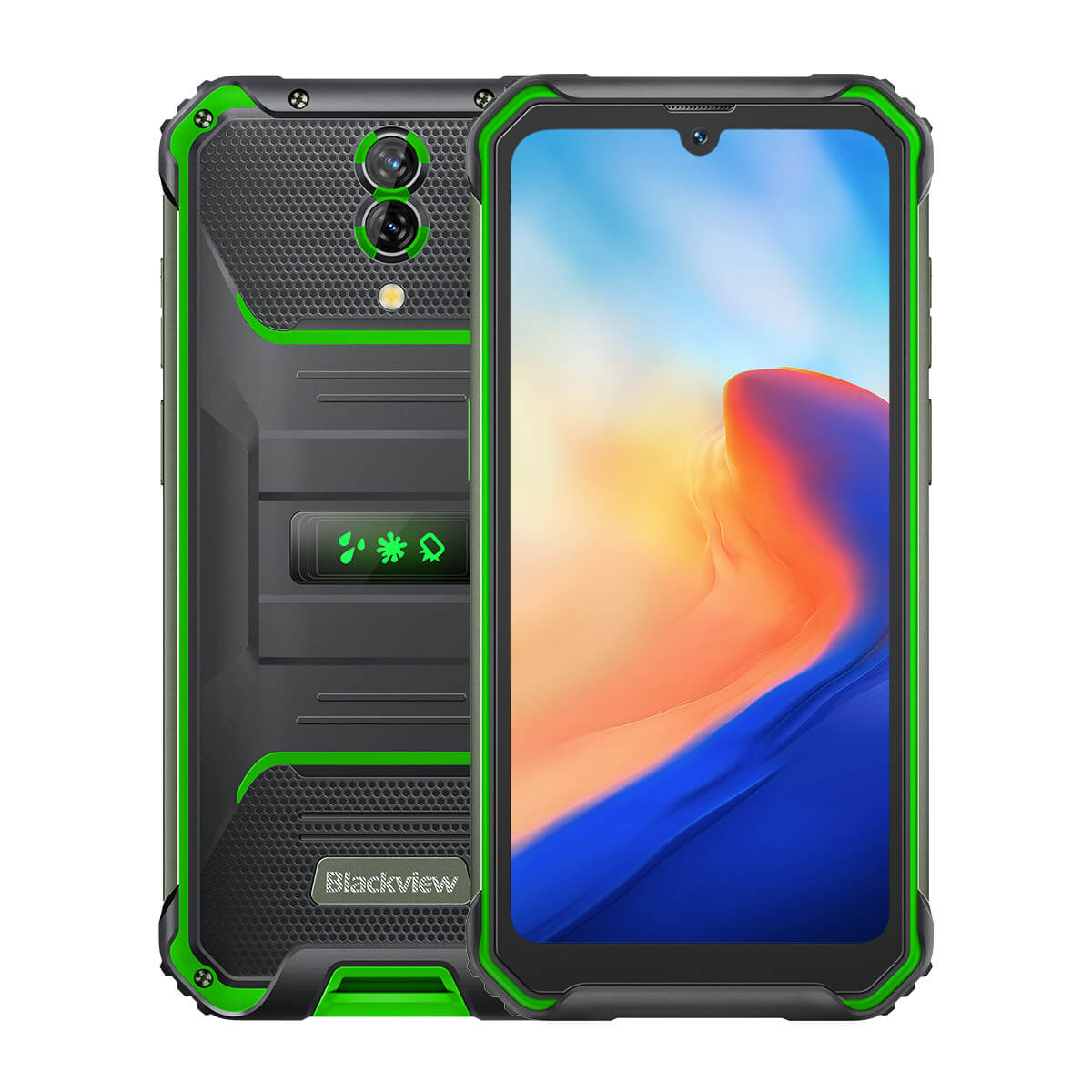 

Blackview BV7200 6.1" 6GB+128GB 50MP Camera 4G Ruggedized Cellphone 6GB+128GB / Green