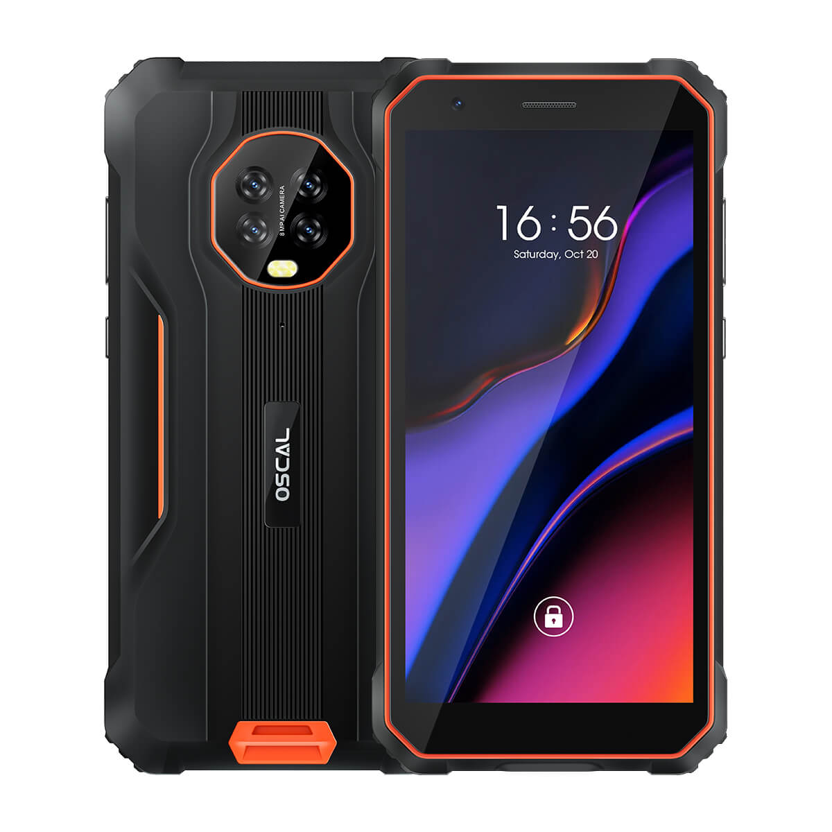 

Blackview OSCAL S60 5.7 inch 3+16GB Drop-proof Ruggedized 4G Cellphone 3GB+16GB / Orange