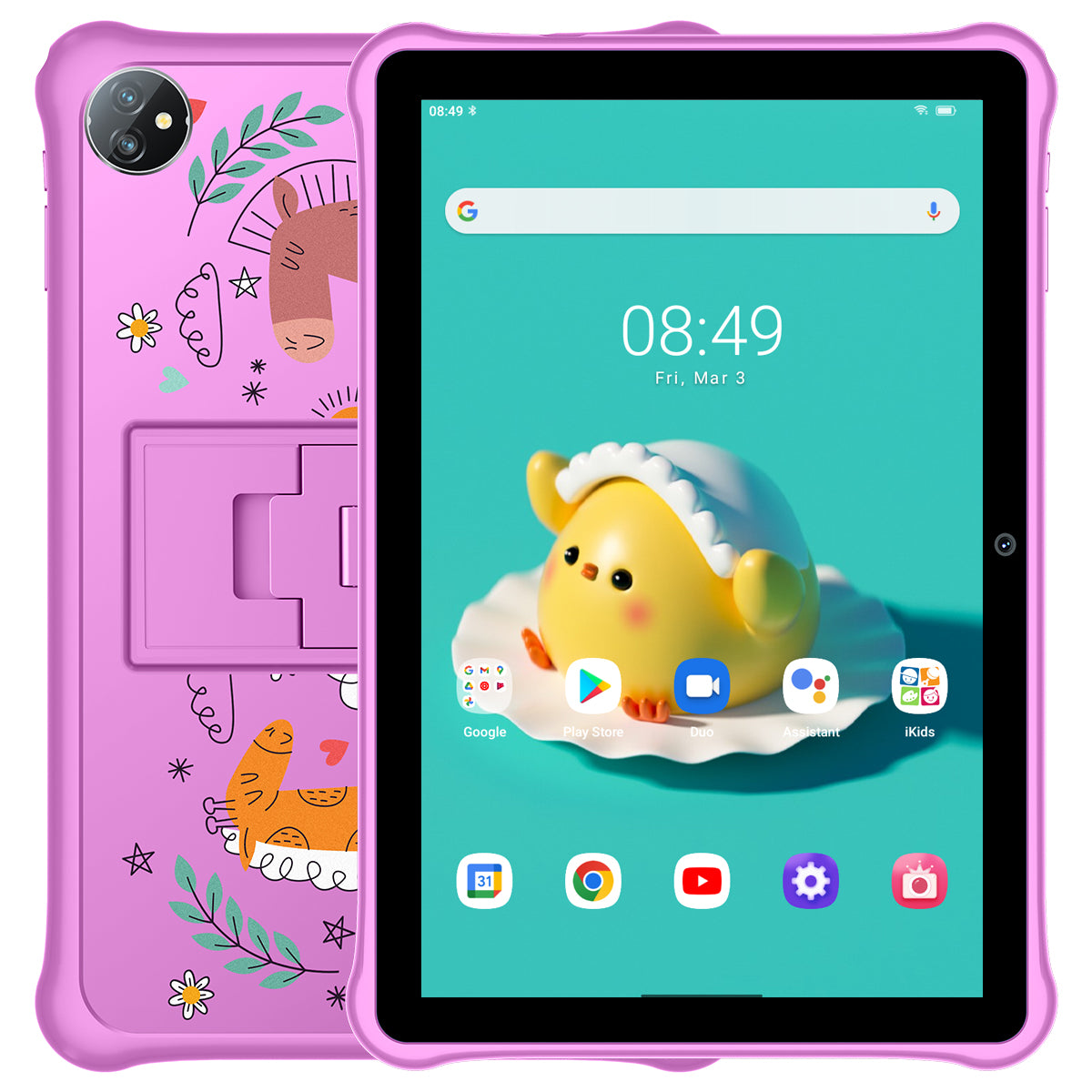 

Blackview Tab A7 Kids 10.1-inch 3+64GB 6580mAh Children Edition Tablet 3GB+64GB / Pink