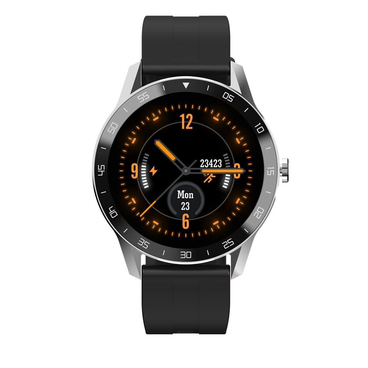 

Blackview X1 5ATM Water-resistant Heart Rate Monitor Sports Smart Watch Silver