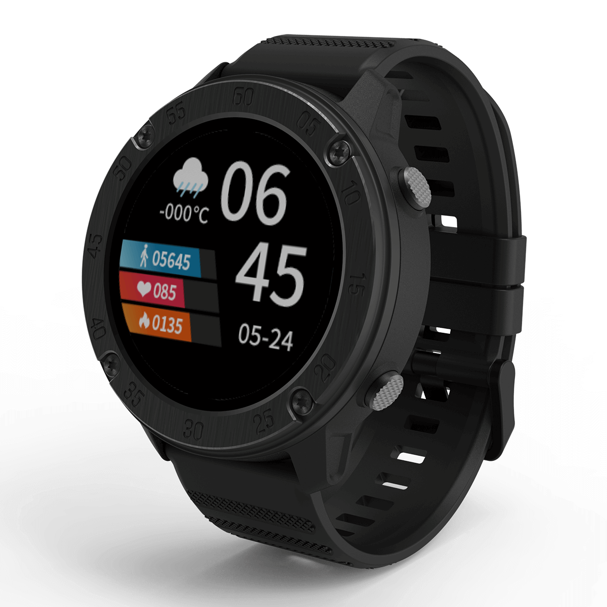 

Blackview X5 Men/Women Sports IP68 Android Digital Smart Watch Black