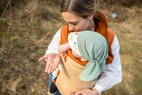 Der perfekte Sonnenhut für Baby & Kinder • 70% Merinowolle & 30% Seide –  Glückskind