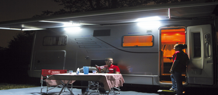 Cost Effective Lighting in Caravan