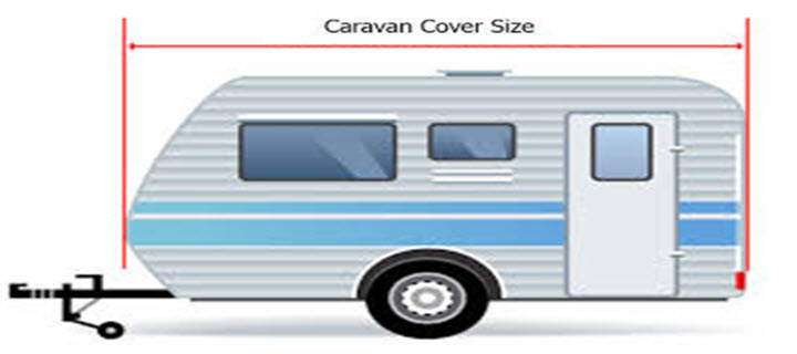 caravan cover size