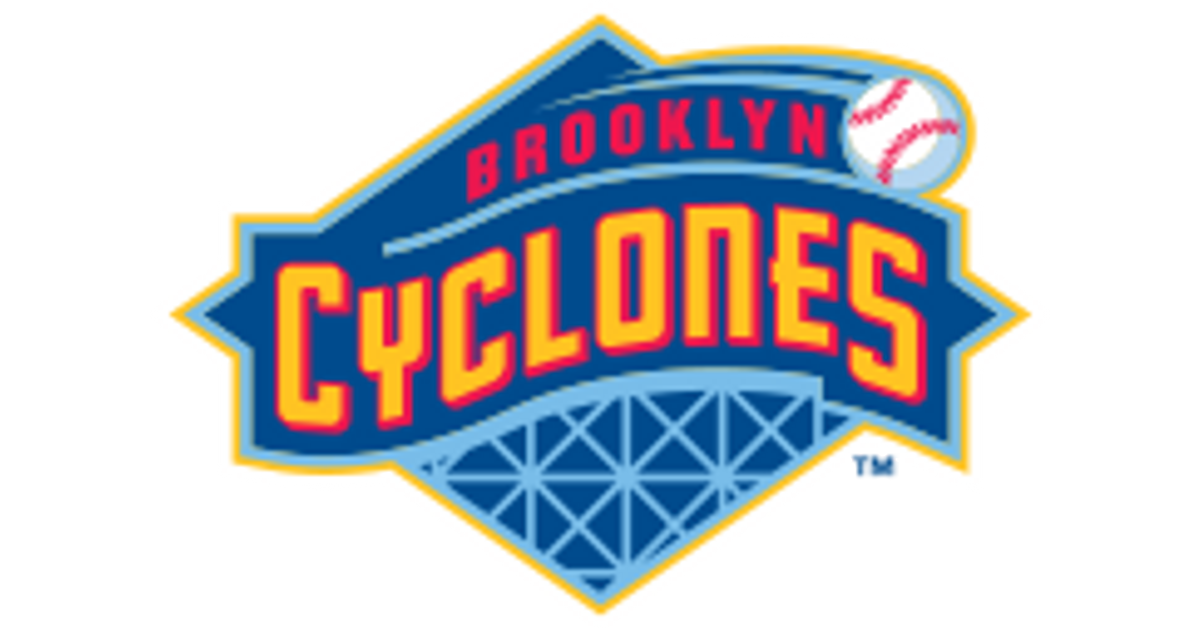 Brooklyn Cyclones Gray Pinstriped Baseball Jersey — BORIZ