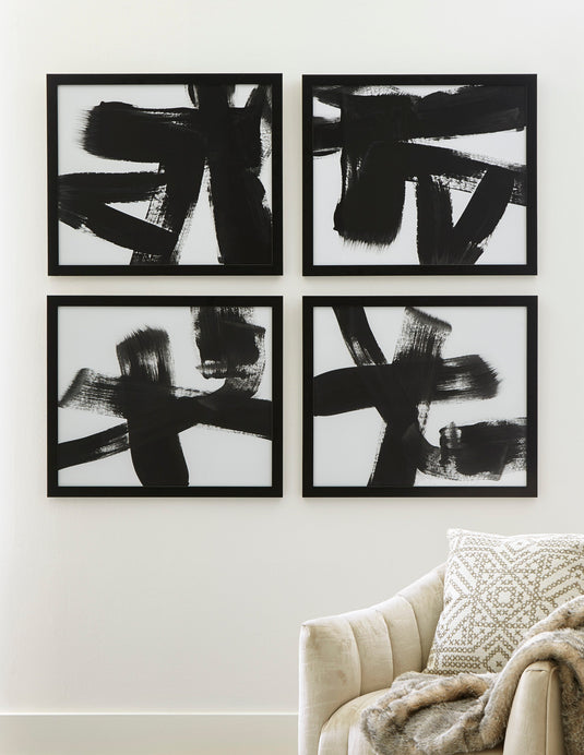 Doro Wall Art (Set of 4) - Luxury Furniture Outlet
