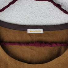 Carica l&#39;immagine nel visualizzatore di Gallery, Abito scamiciato in lino color tabacco  - Pezzo Unico
