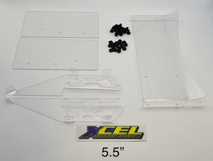 XCEL Motorsports Oval Pan Car Wing & Mount Kit - Pemberton Raceworks