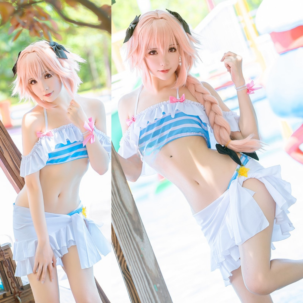 Fate Extella Link Astolfo Sexy Cosplay Costume Swimsuit