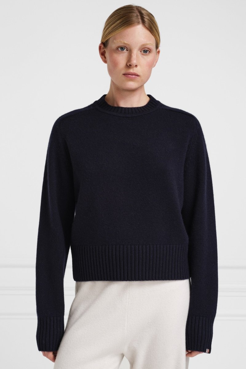 Clash Cashmere Blend V Neck Sweater