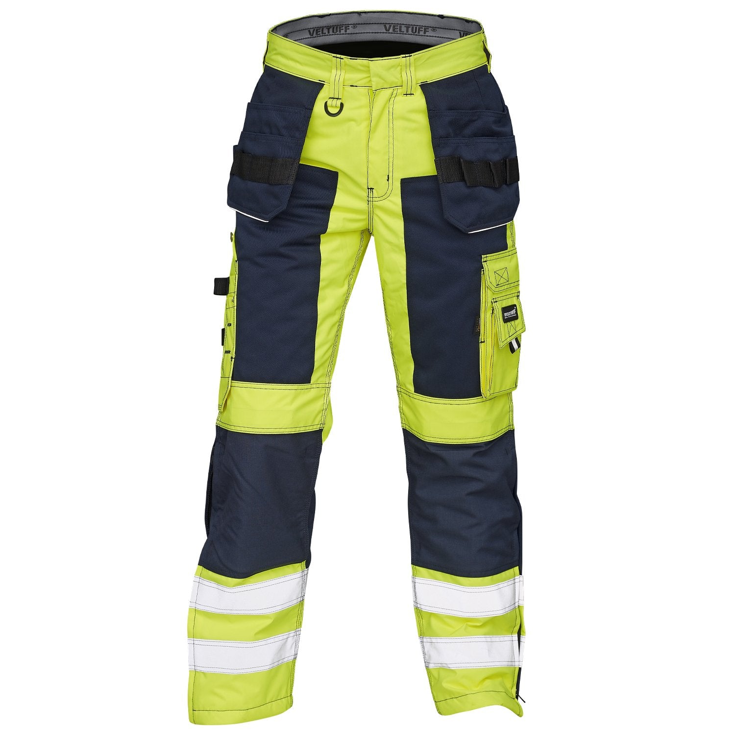 VELTUFF® REFLEX WINTER Hi-Vis Trousers - EN ISO 20471 Class 2 Lined ...