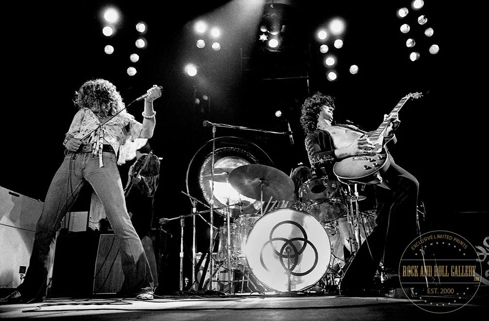 Led  Zeppelin - Los Angeles 1973 - Image credit:  Jamesfortune / rockandrollgallery.com