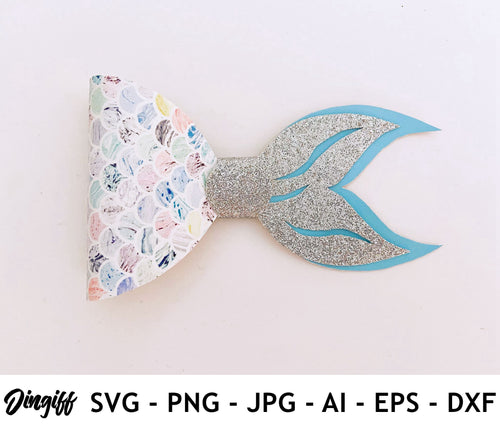 Free Free 68 Mermaid Bow Template Svg SVG PNG EPS DXF File