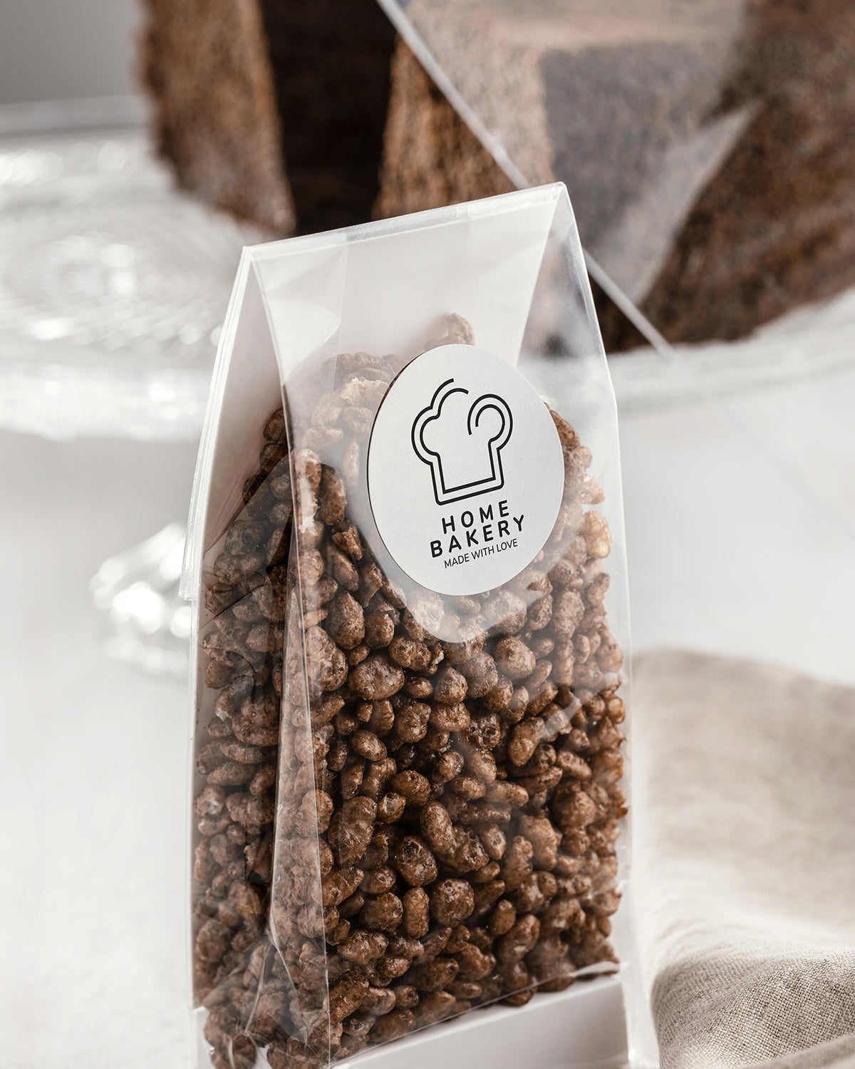 MUNBYN circle labels can be used to label coffee bags as brand labels.