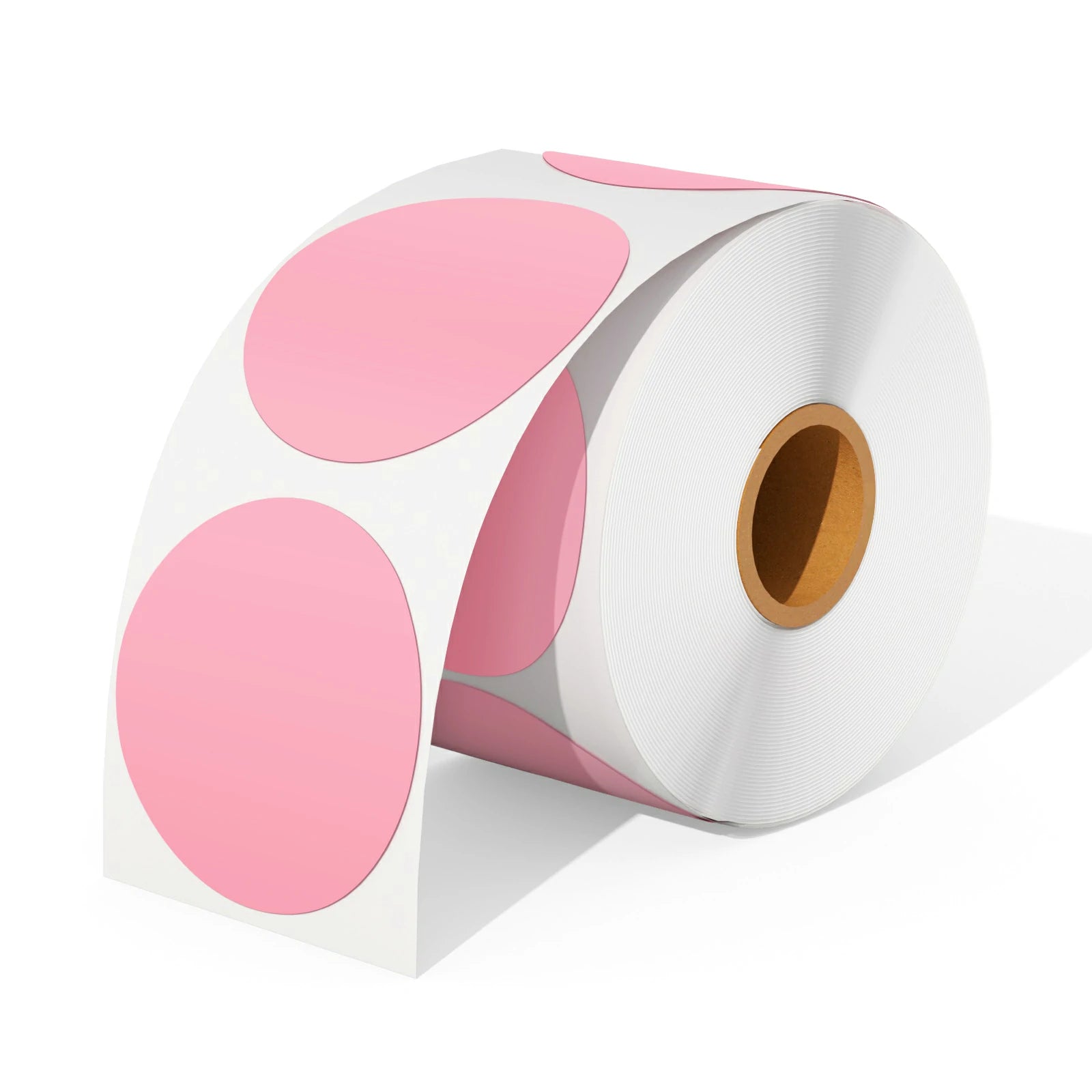 MUNBYN 2x2 Circle Thermal Sticker Labels | 750 Labels Per Roll