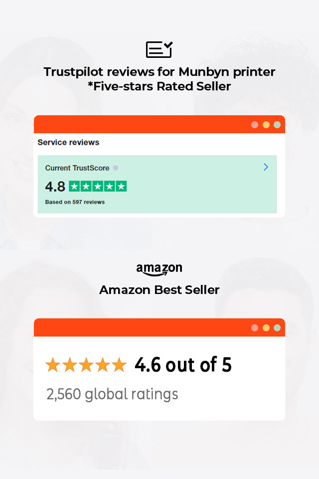 MUNBYN Printer One-click set up with Windows, Mac &Chrome