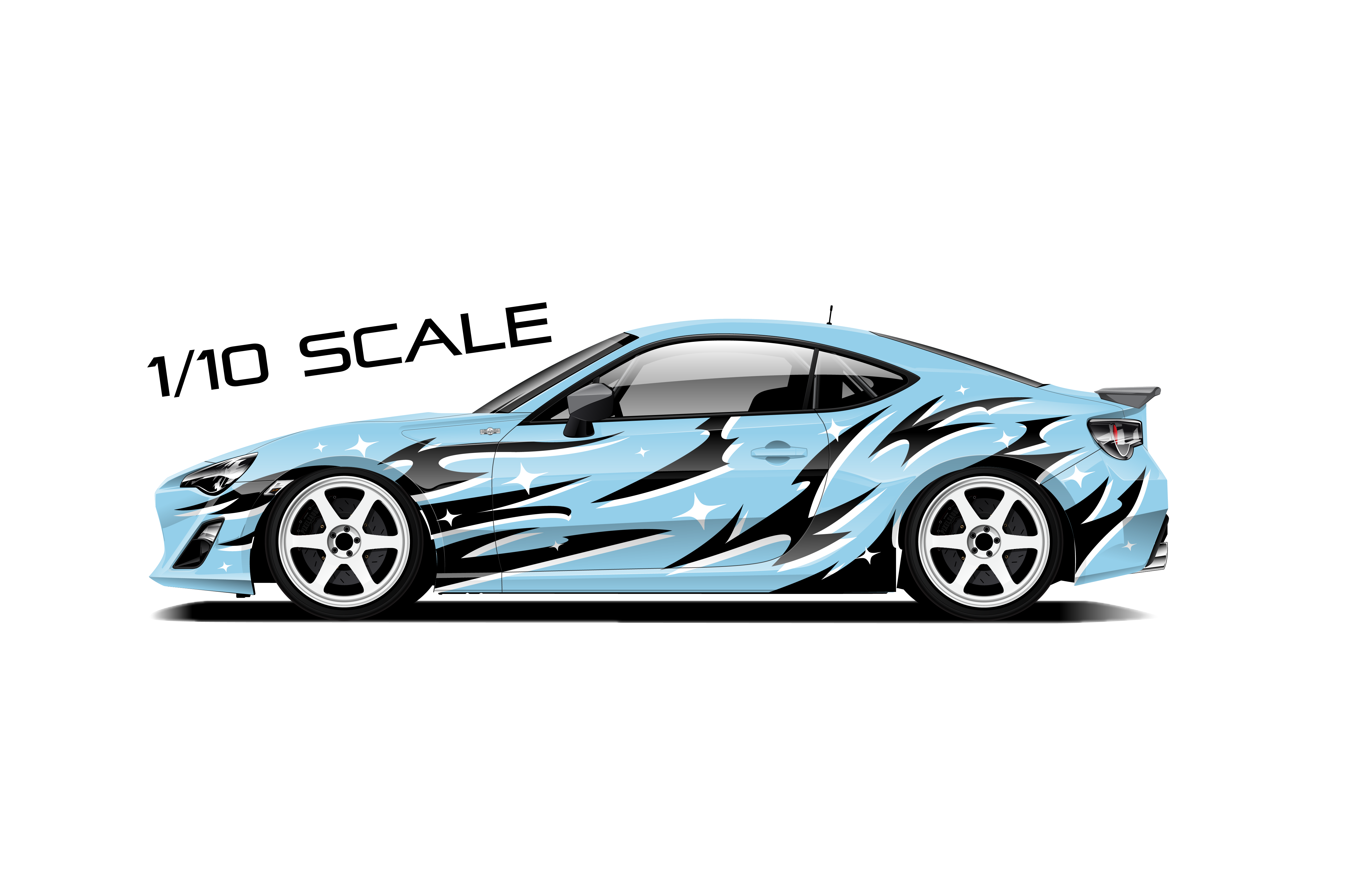 THE SORA - 1/10 SCALE CUSTOMIZABLE RC LIVERY