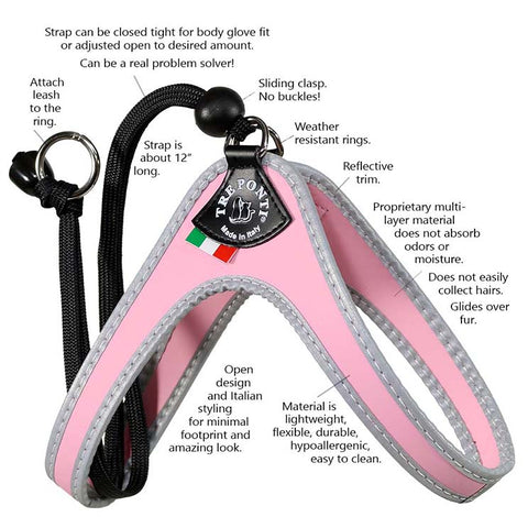 Tre Ponti Liberty Strap Harness features