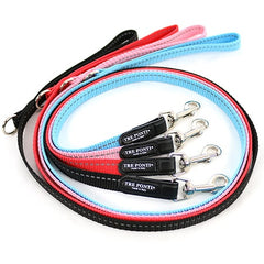 Tre Ponti Reflective Stitch Leash group showing all colors