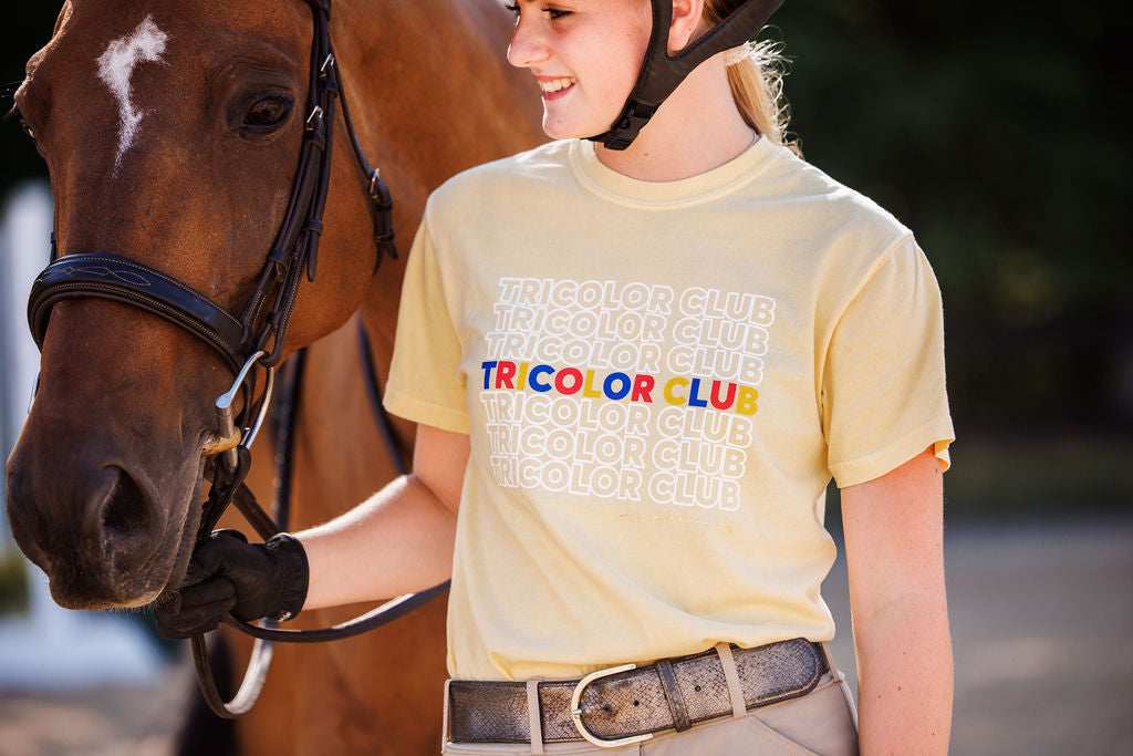 TRICOLOR Club T-Shirt – Equestrianafapparel